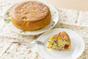 骨粗鬆症予防に。カルシウムたっぷりケークサレ